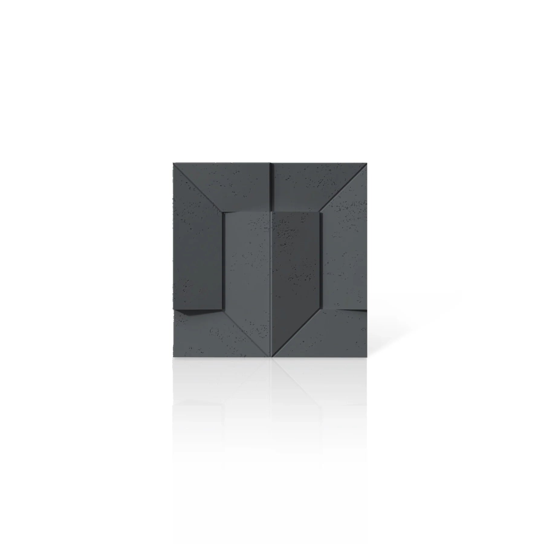 3D Concrete Wall Panels TRANSFORMER colour swatch on white background DecorMania.eu